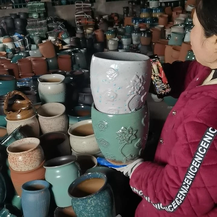 红陶口17高20瑕疵