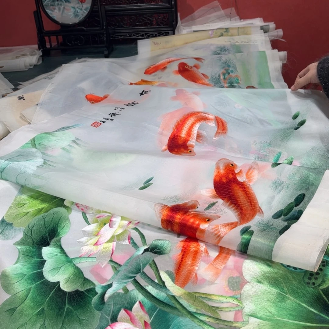 睿***n织绣纯手工打造全网最高性价比的
