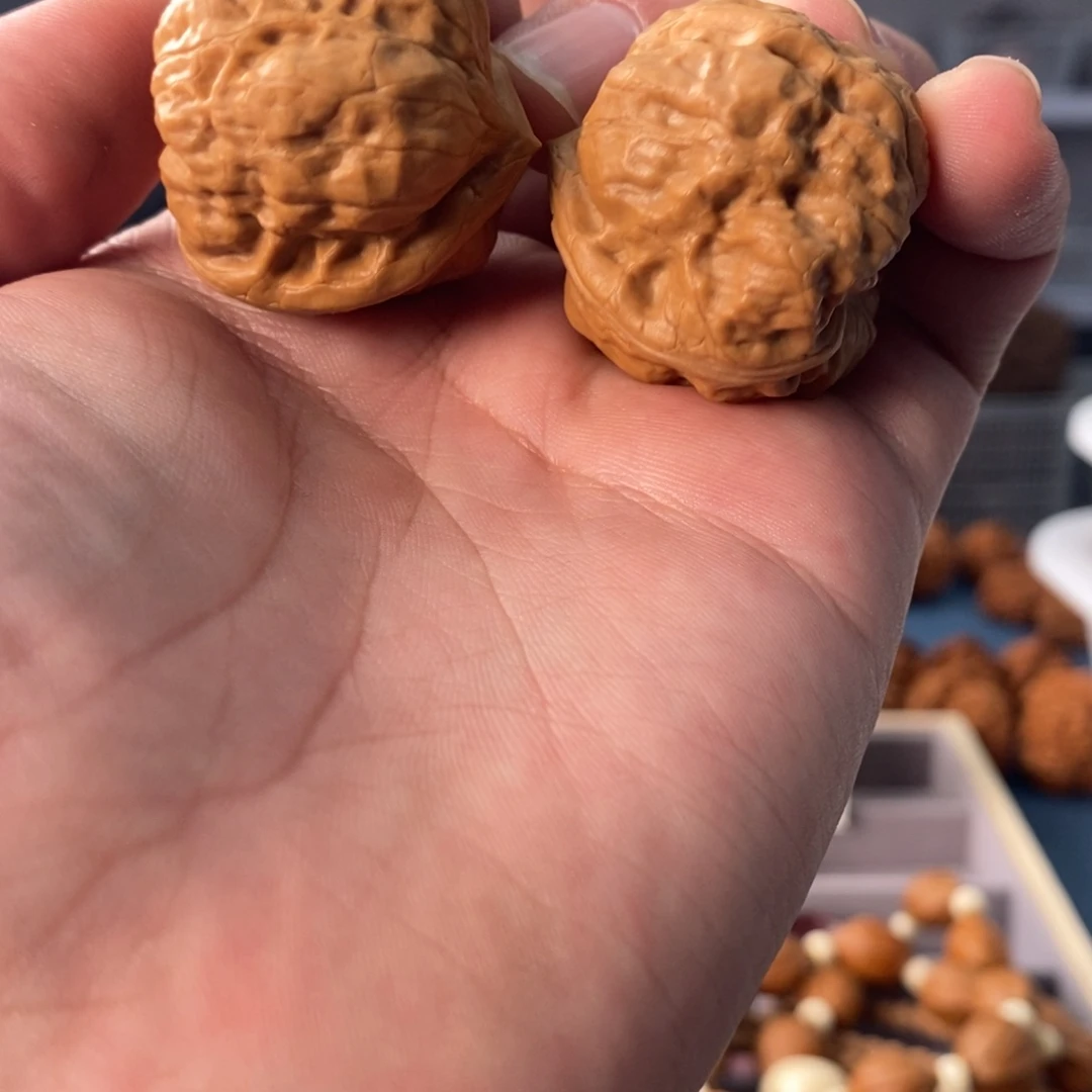 把件文玩核桃微修古蝉35