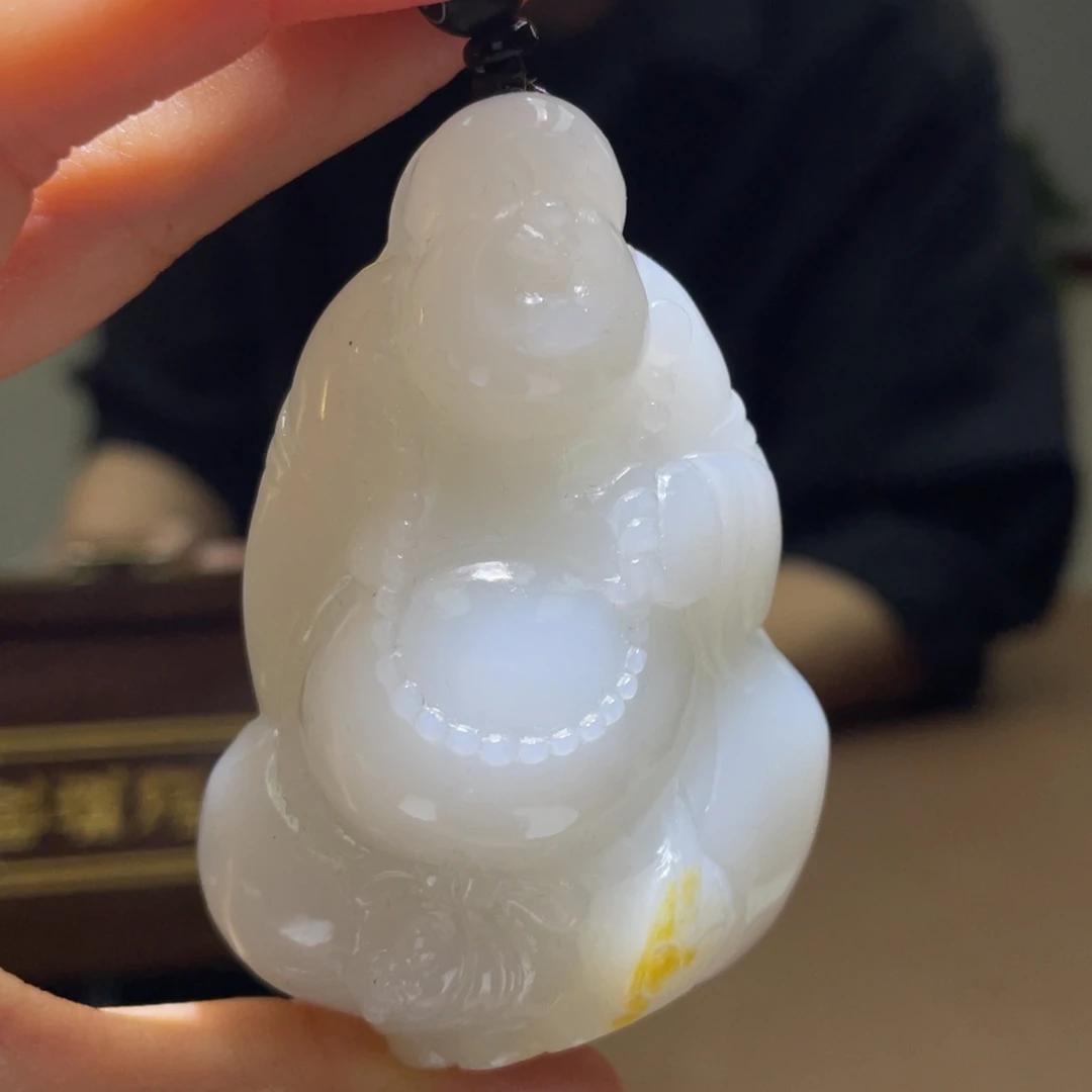 和田玉未镶嵌颈饰d1