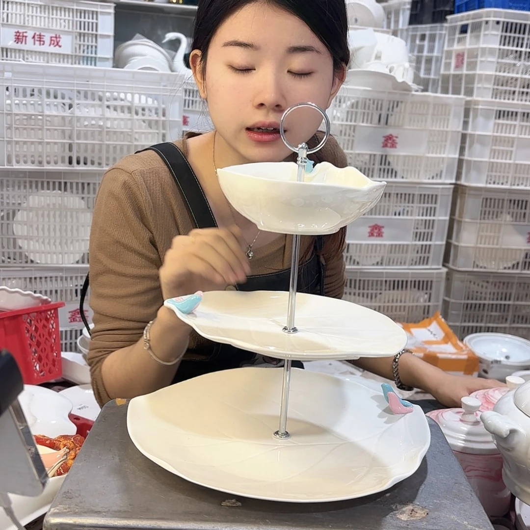 盘微瑕产品………小鸟三串一套