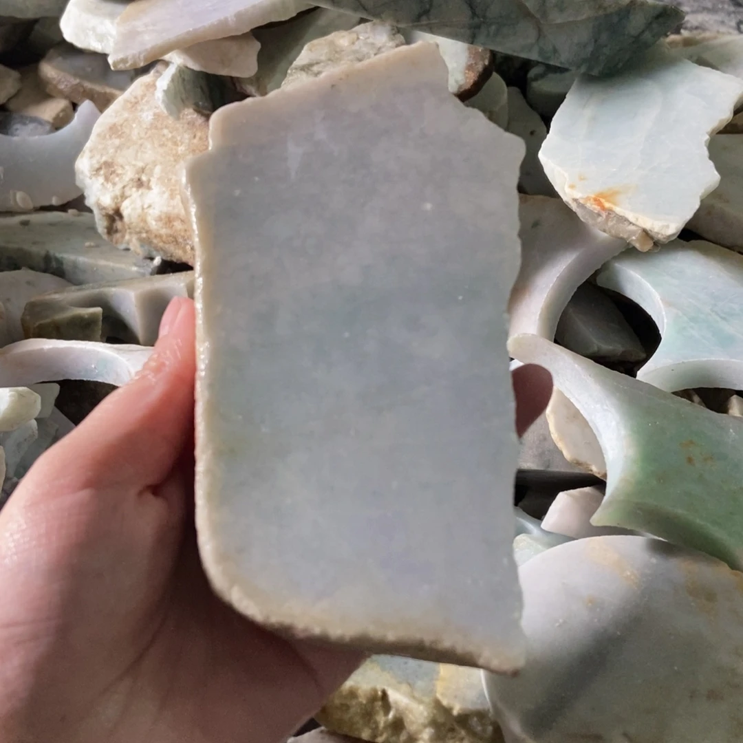 翡翠未镶嵌吊坠(不含链)天然翡翠