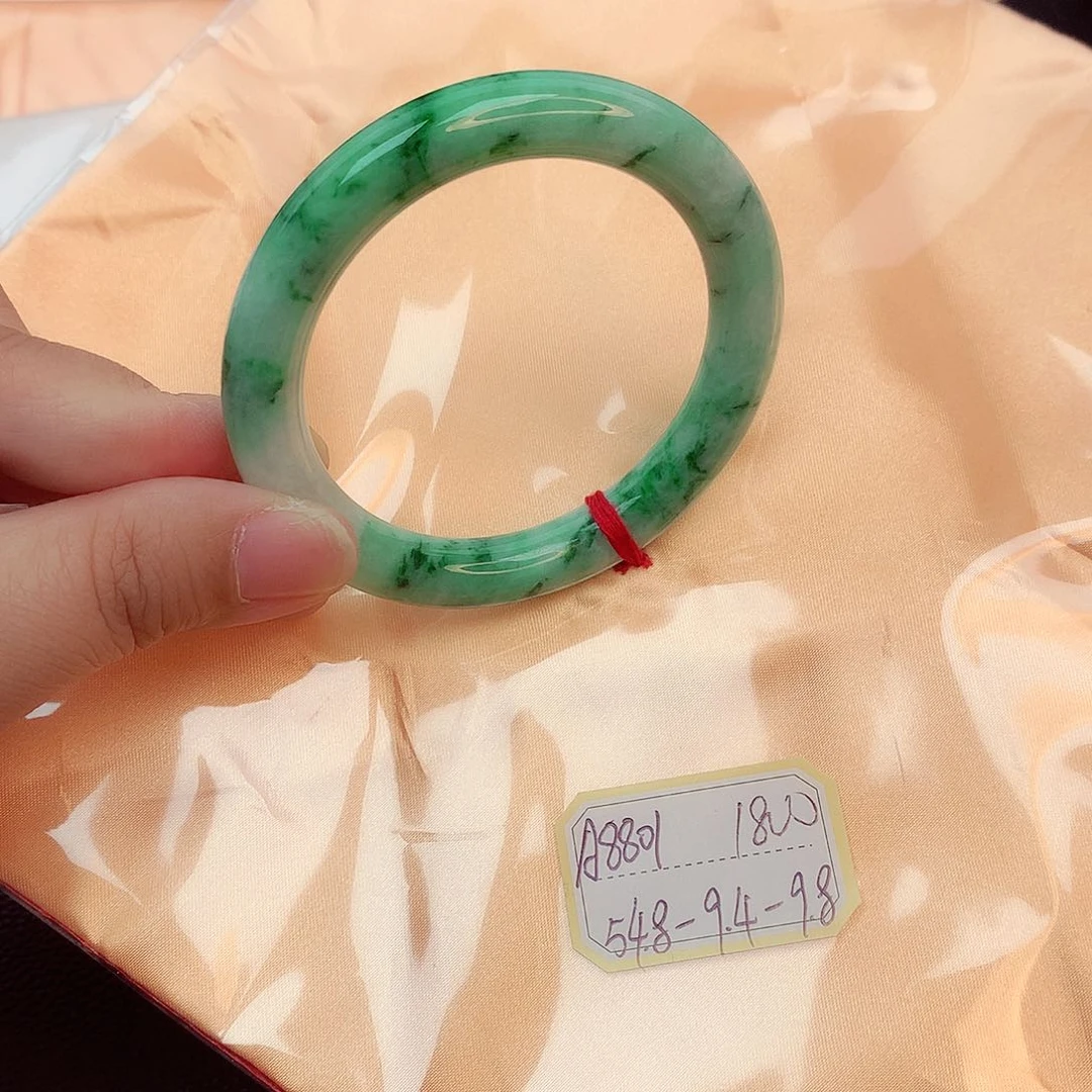 翡翠手镯未镶嵌天然缅甸翡翠A货