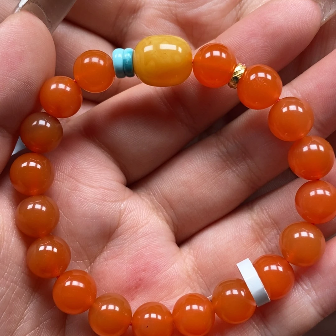 南红玛瑙未镶嵌手串