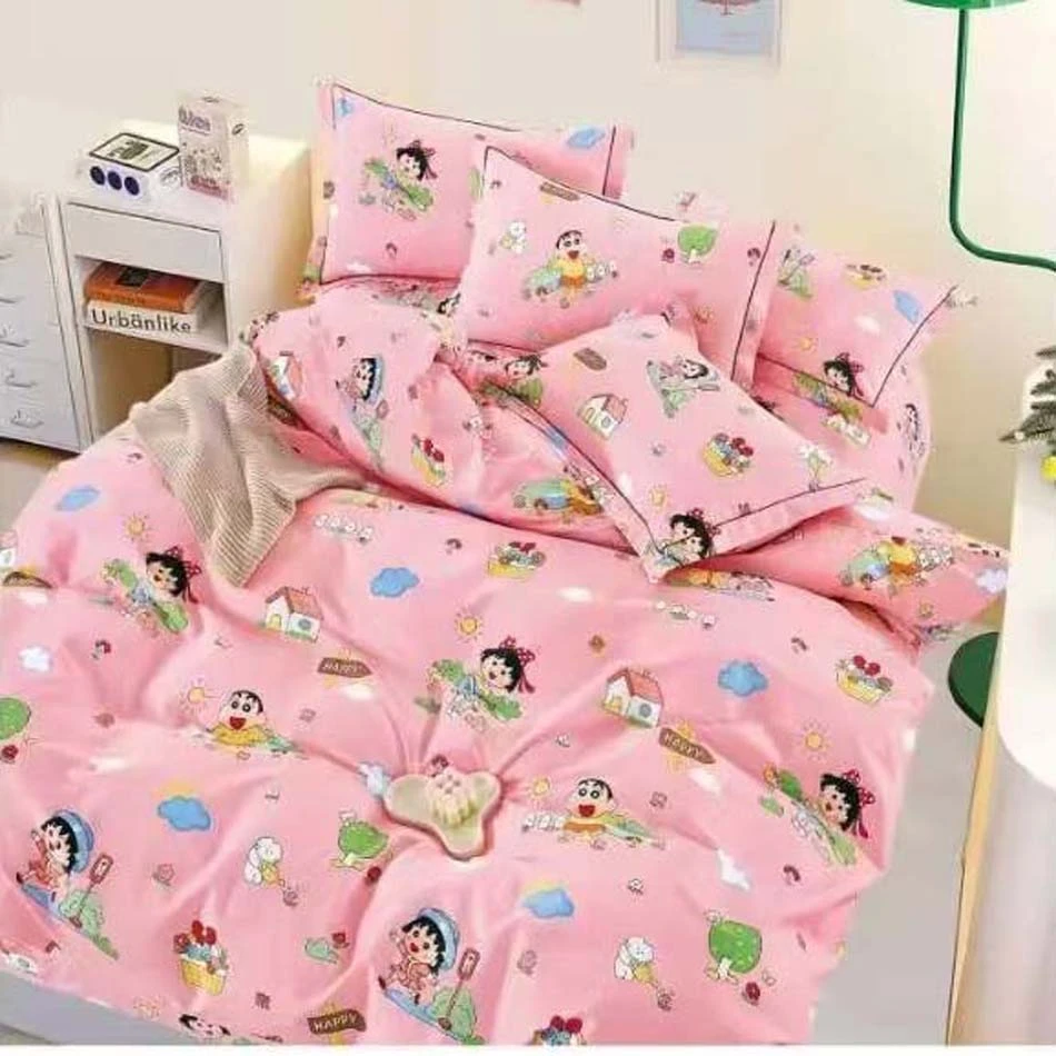 帛纳家纺高密度柔光棉纯棉全棉床品（动漫时光）斜纹床上用品床单