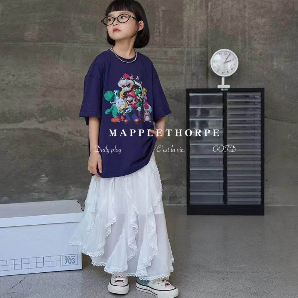 R2154儿童印花短袖T恤