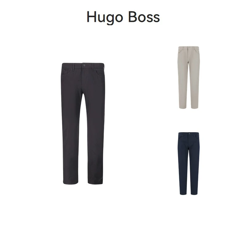 Hugo Boss 25秋冬新品 男士机能通勤系列修身休闲裤50543953