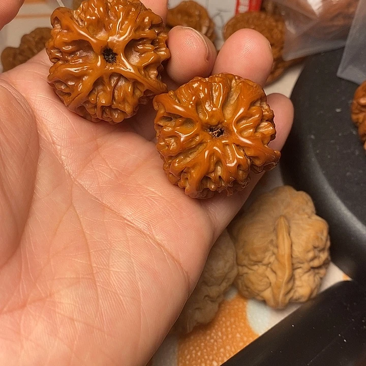 文玩核桃把件苹果38