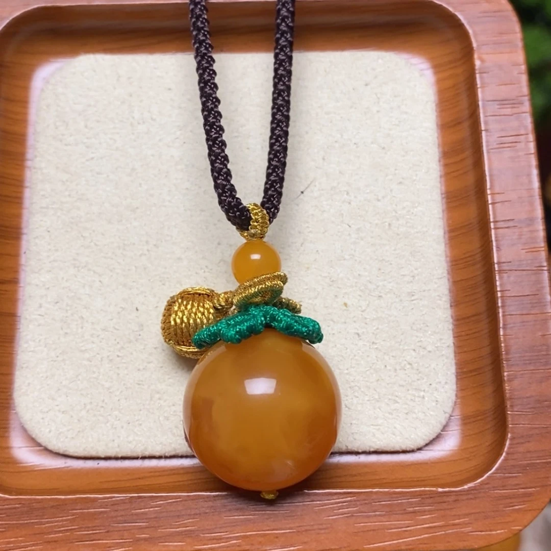 【闪购商品】蜜蜡颈饰未镶嵌项链