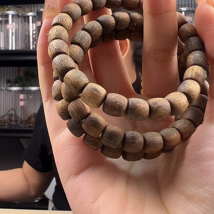 手串沉香棋楠沉香8mm鼓单多样性发一