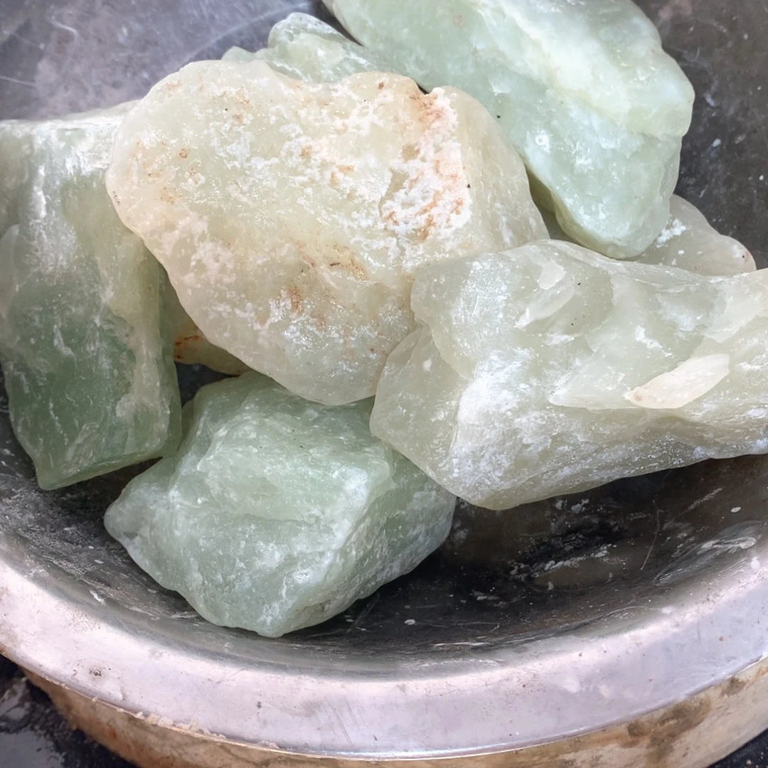 合金蛇纹石玉珠宝半成品