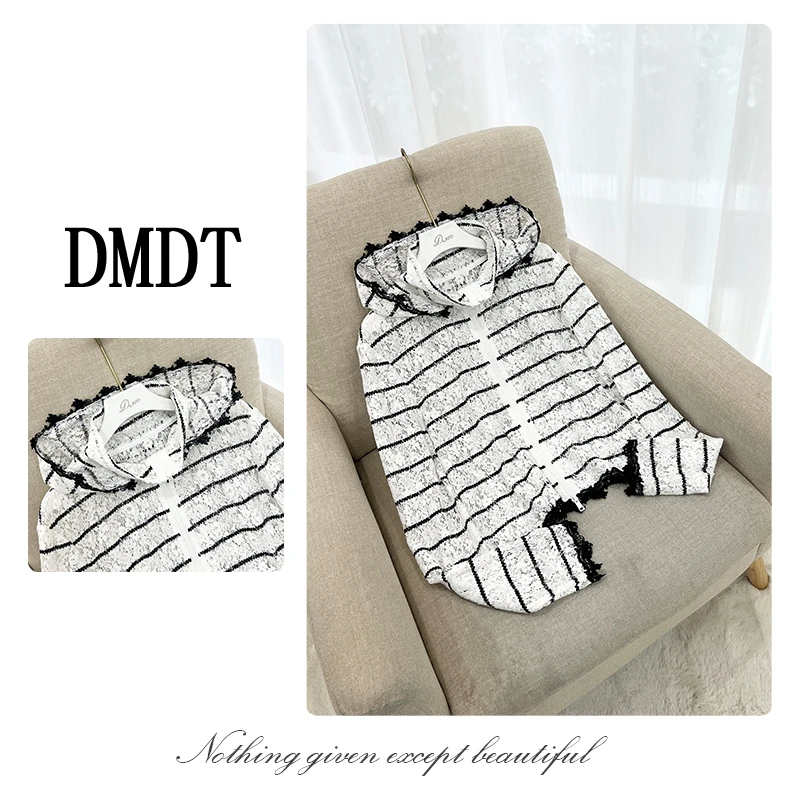 【DMDT潮牌】2025新品“清爽西海岸”蕾丝连帽透气显瘦外套930903