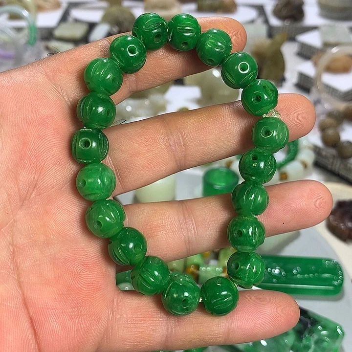 玛瑙/玉髓未镶嵌手链玛瑙手串66666