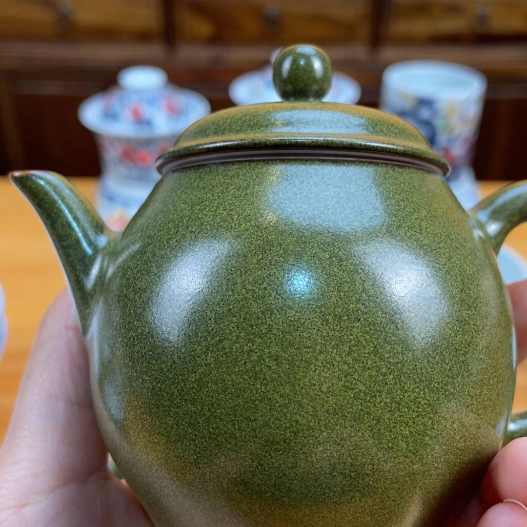 手绘现代茶具非古董