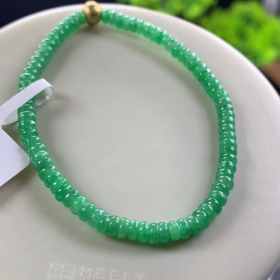 翡翠未镶嵌手链卡4