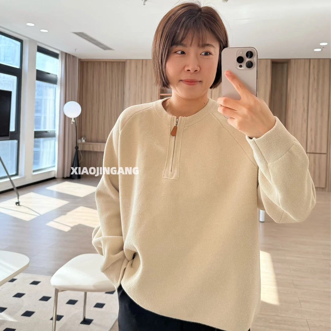 小金刚-【米黄圆领】卫衣