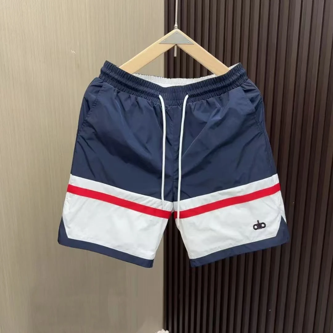 夏季新款美式百搭刺绣欧货潮牌短裤时尚男女同款透气舒适五分裤