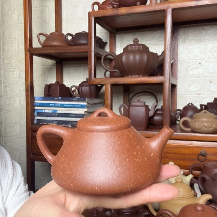 茶壶紫砂子治260cc半手工