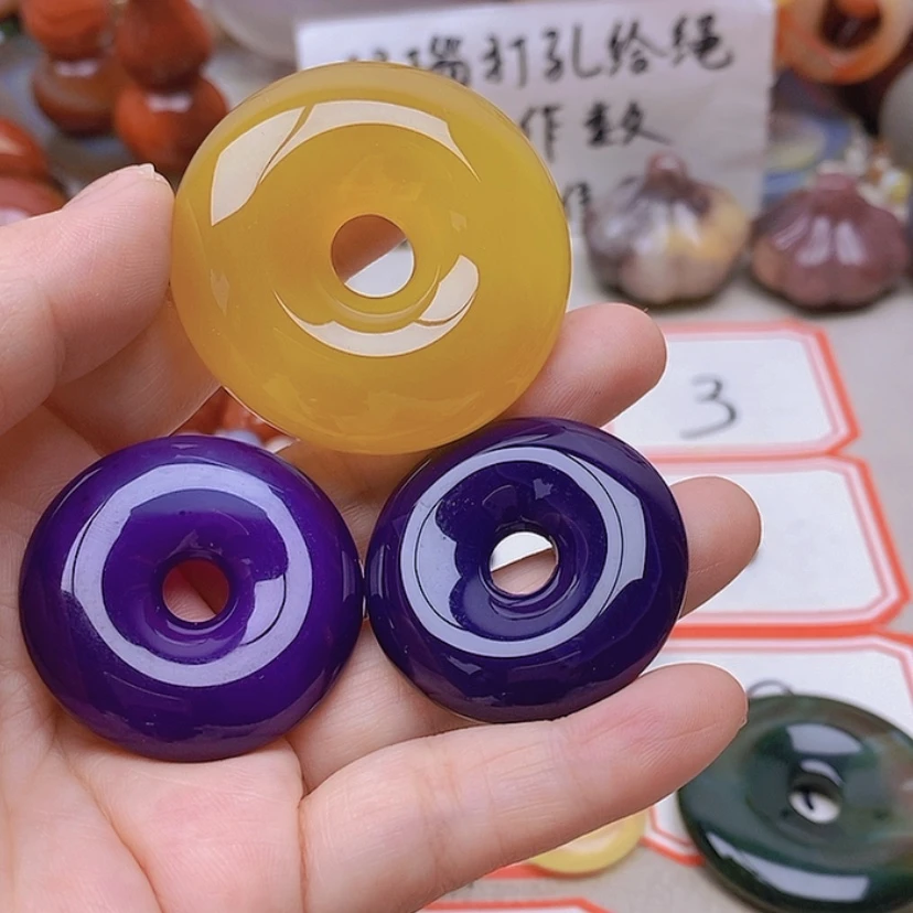 【闪购商品】未镶嵌玛瑙/玉髓珠宝半成品鸽***!