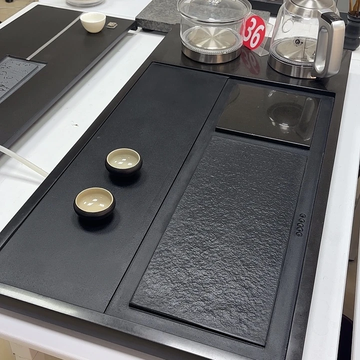 北***际乌金石茶盘100-50-3带电器