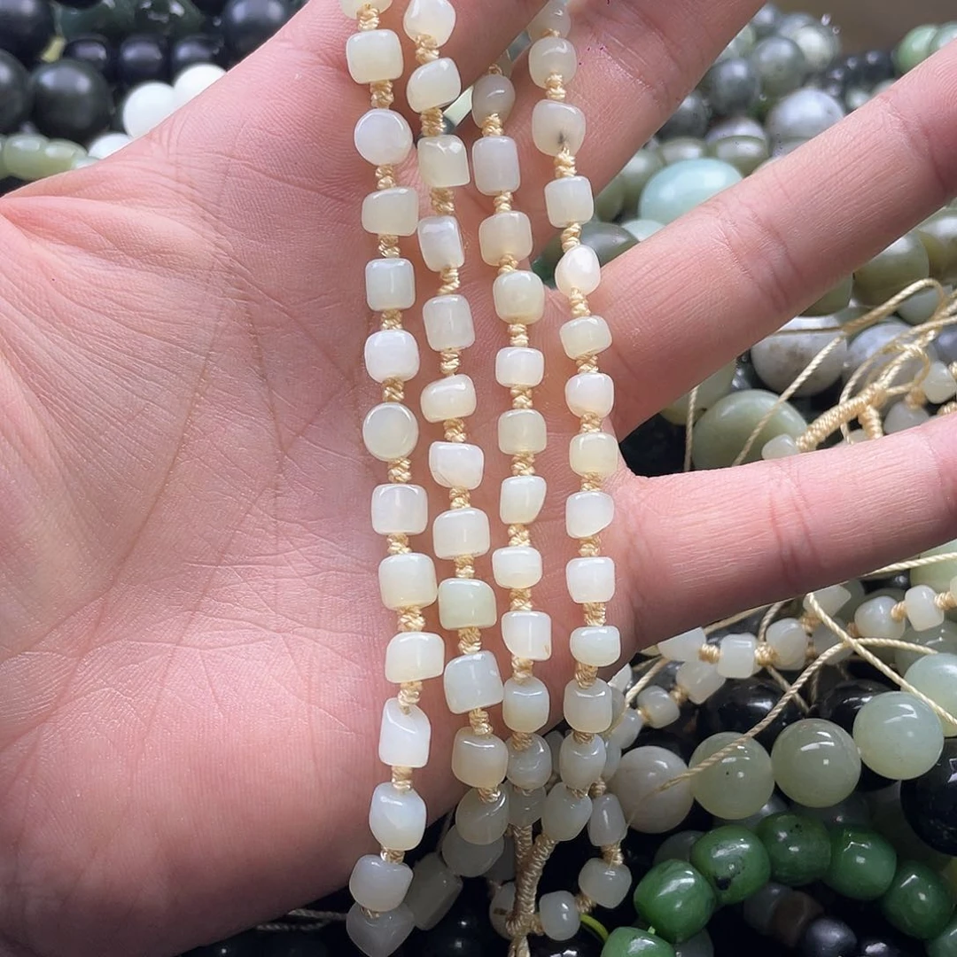 和田玉手串未镶嵌