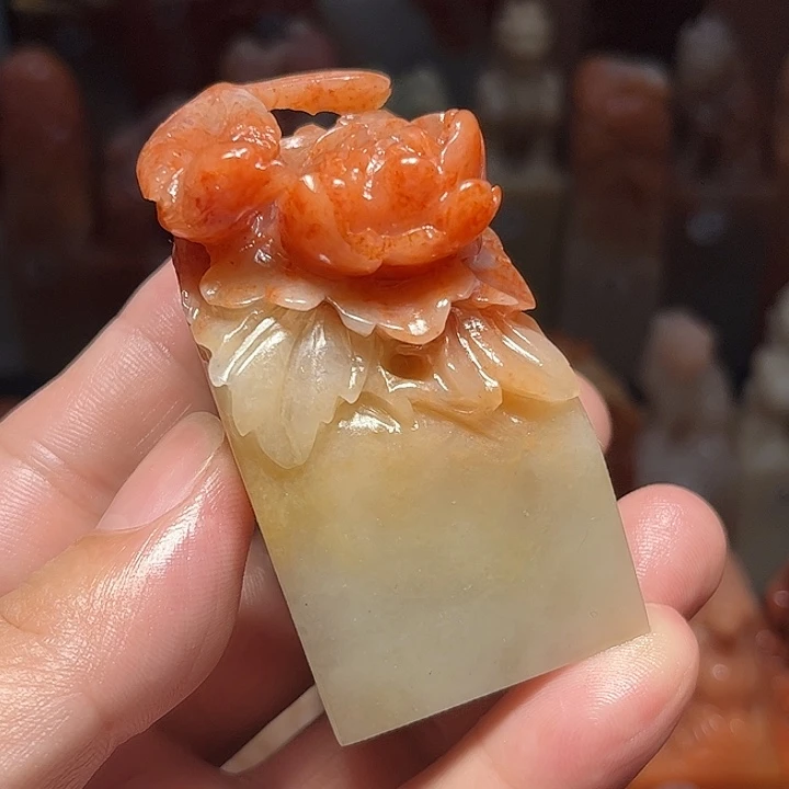 老挝石老挝保利石印章