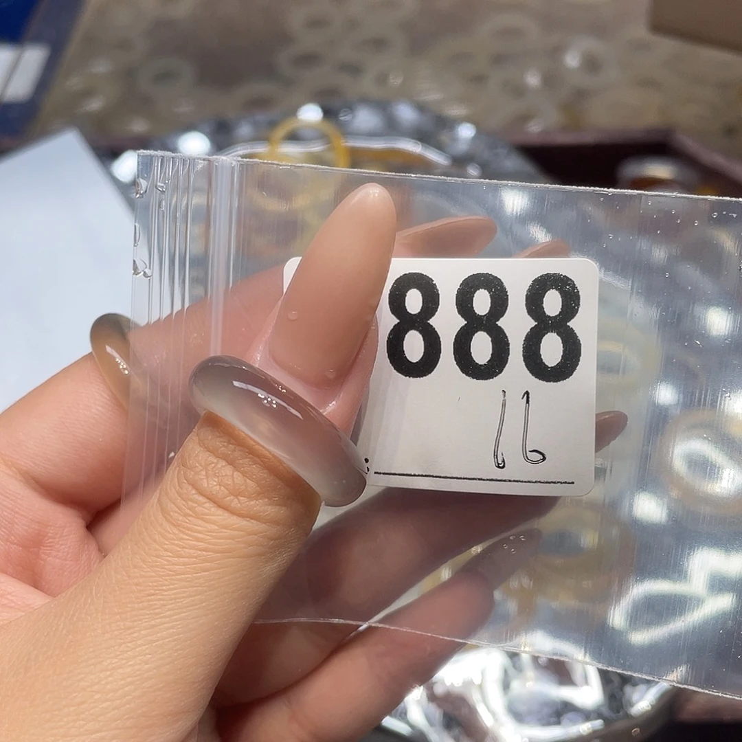 玛瑙/玉髓未镶嵌戒指888