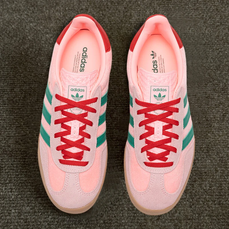 adidas阿迪达斯三叶草女鞋2025新款轻便低帮运动复古休闲鞋JI2713
