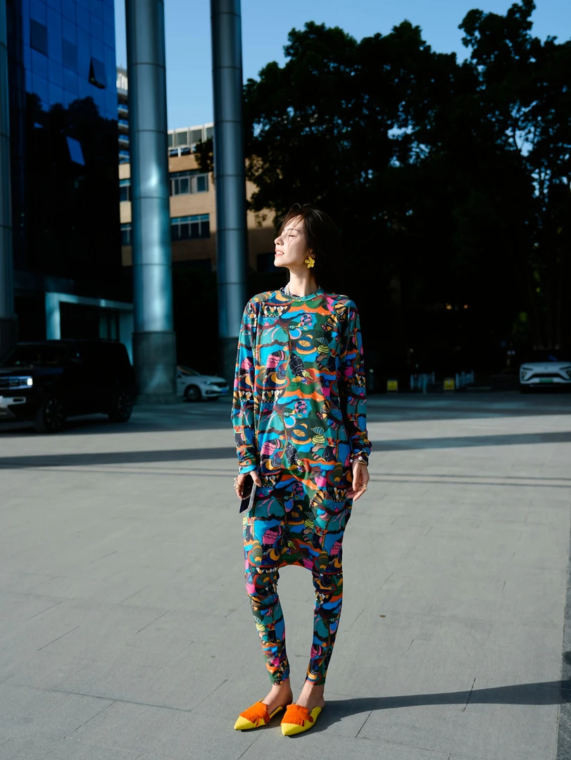 HZHJ新款  动物森林 套装裤小众洋气高级感轻奢 1841