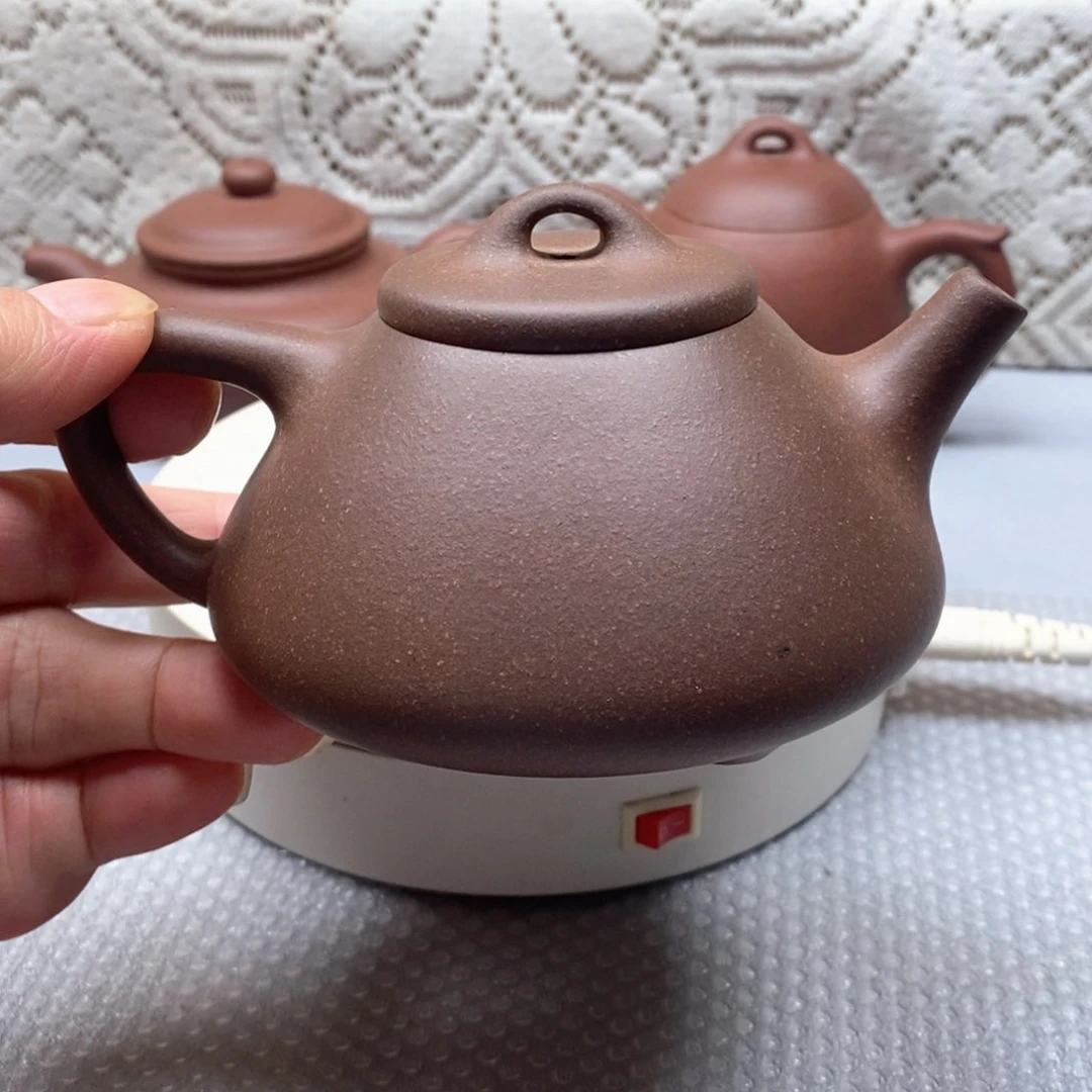 茶壶紫砂天青泥微微瑕