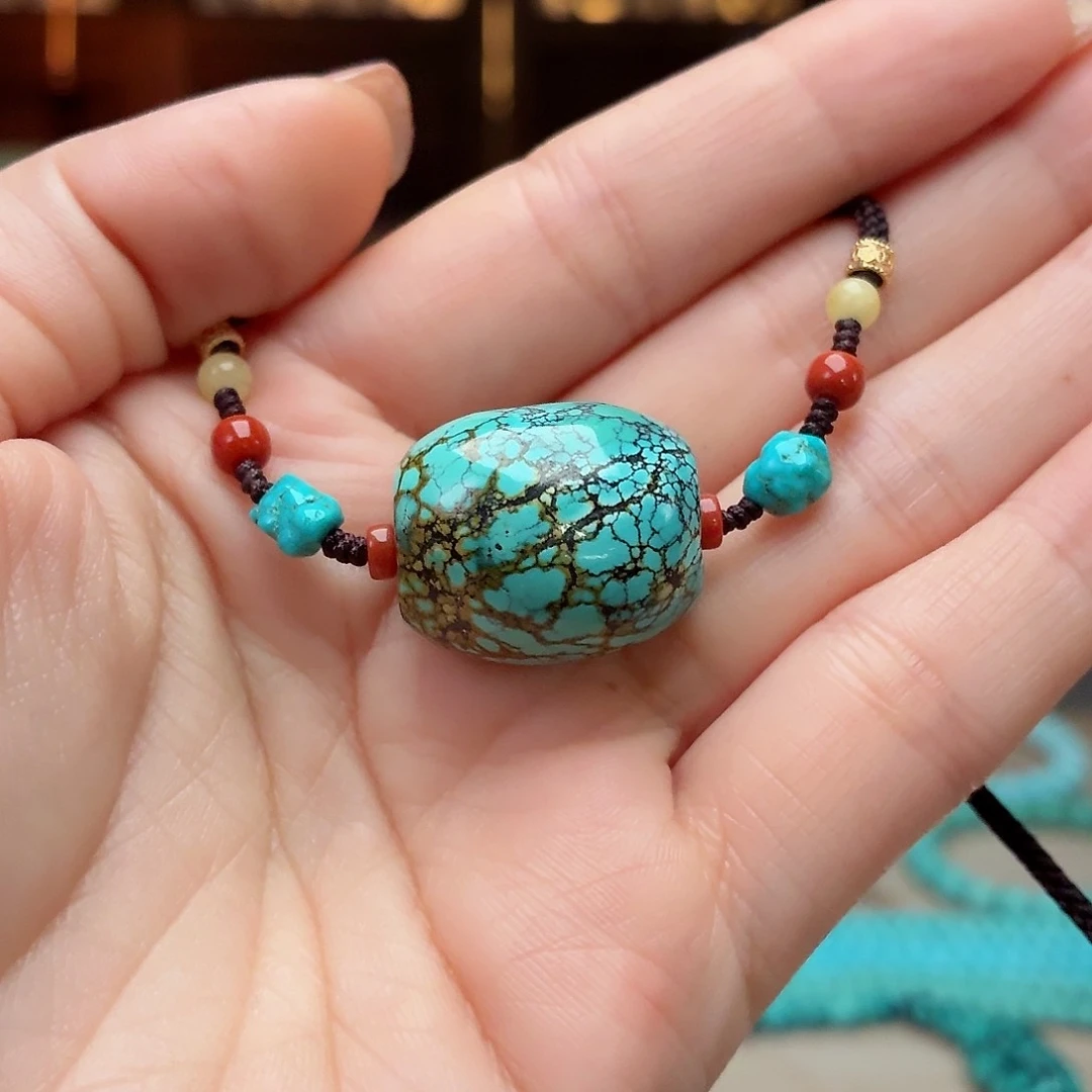 未镶嵌绿松石珠宝奇石