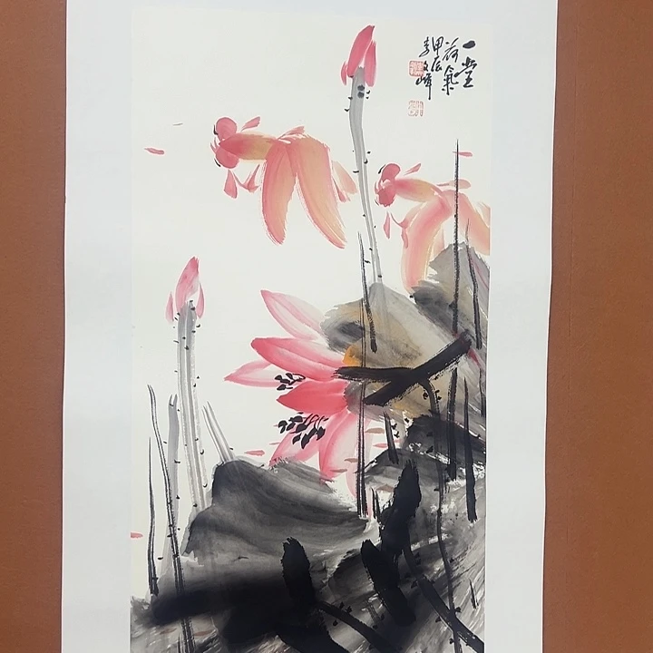国画李文峰的画作