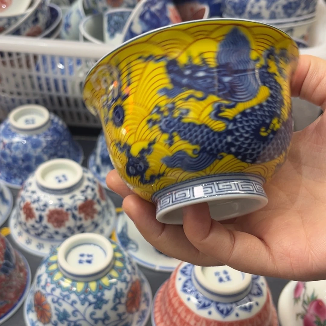 陶摆件景德镇陶瓷盖身