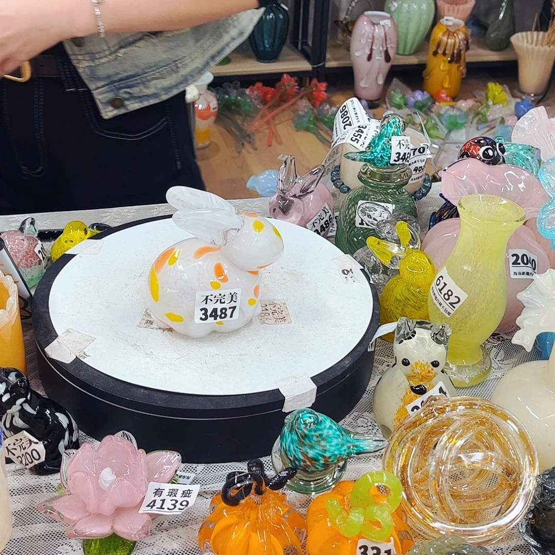 3487 家悦己琉璃工艺品不完美