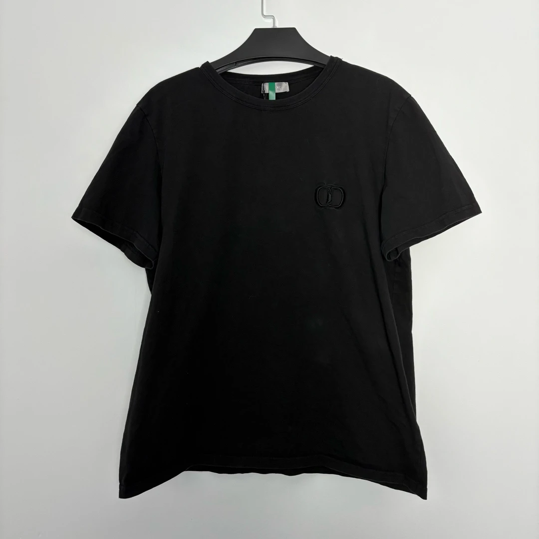 99新 DIOR/迪奥 （vd）刺绣logo圆领短袖L码 0323