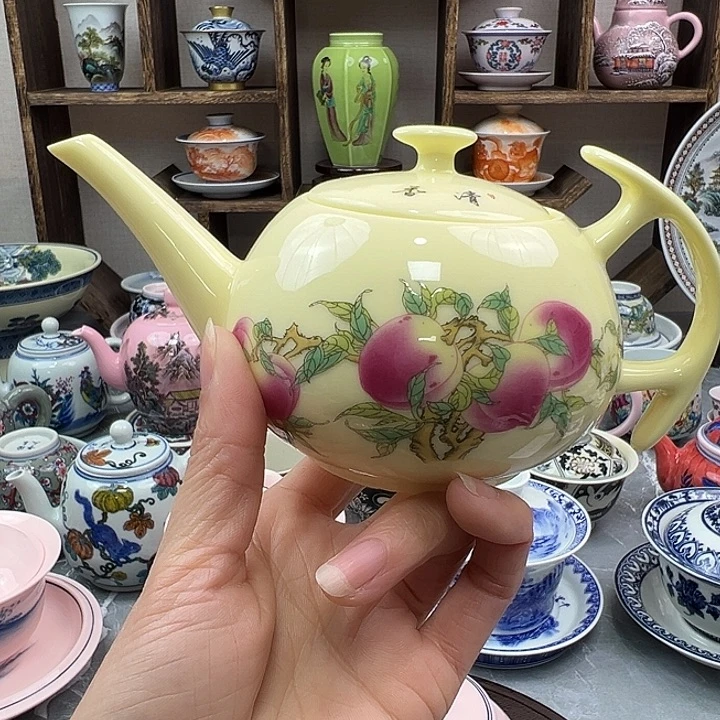 陶摆件景德镇陶瓷567老厂瓷48