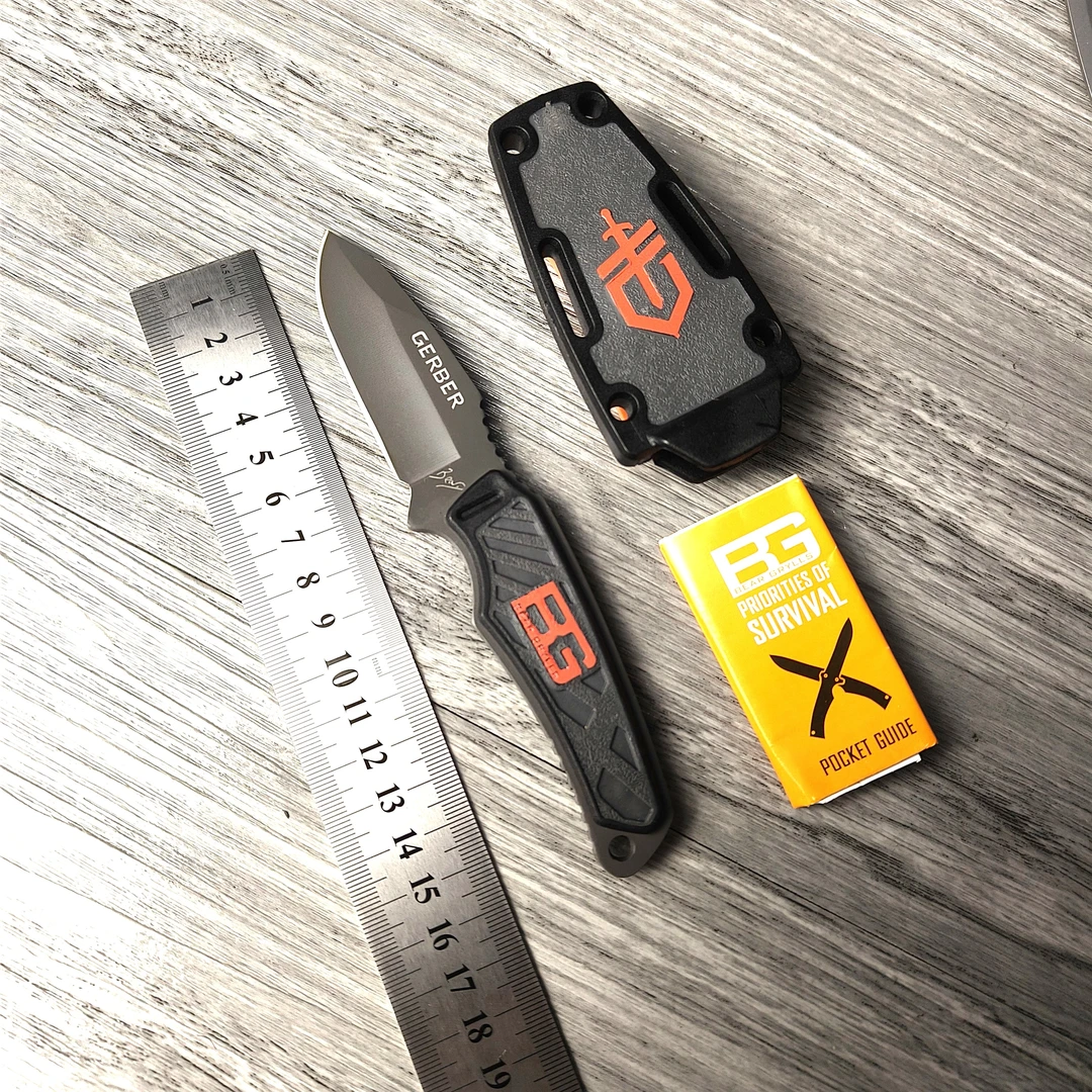 戈博贝尔户外求生刀野营装备防身随身小刀锋利高硬度一体龙骨携带