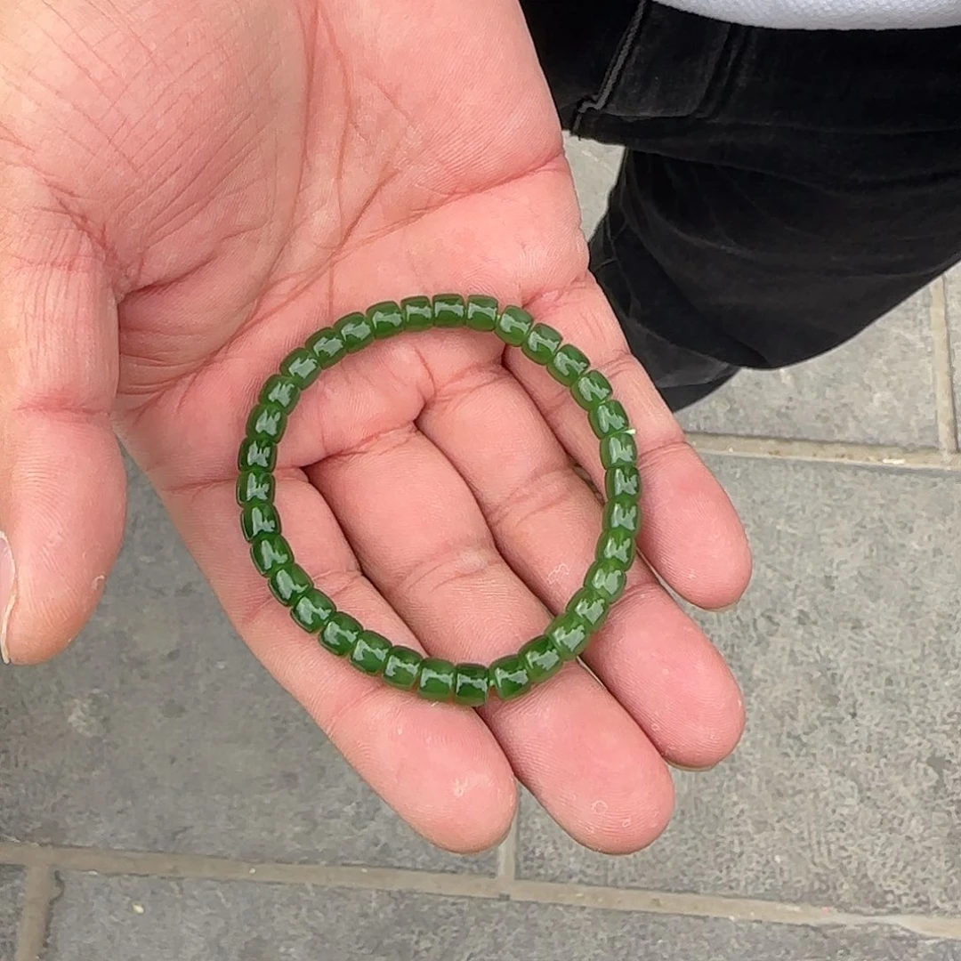 和田玉手链未镶嵌多样性发货拍一发一