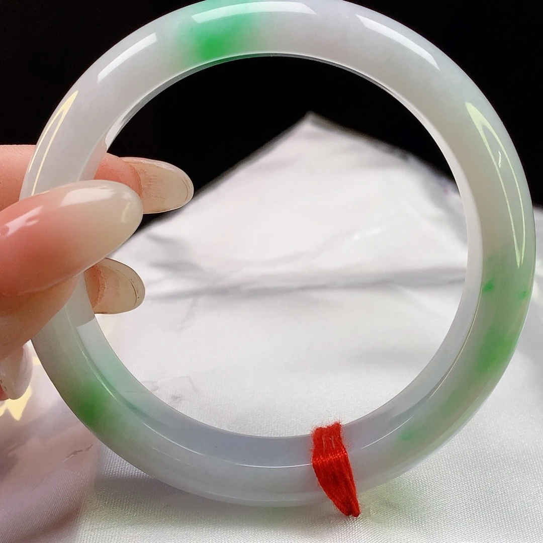 翡翠手镯未镶嵌天然翡翠1114