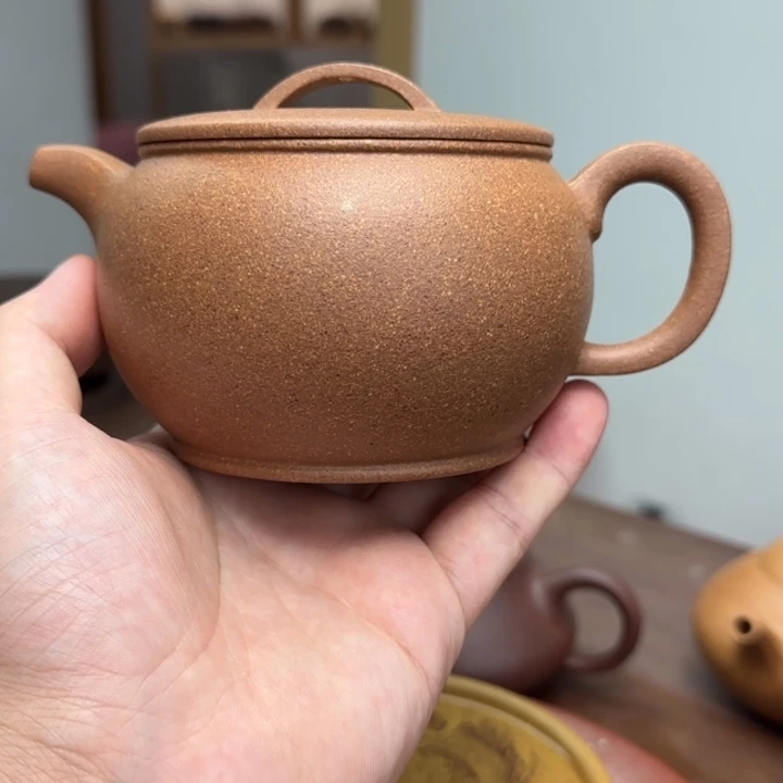 茶壶紫砂降坡泥汉瓦壶320CC