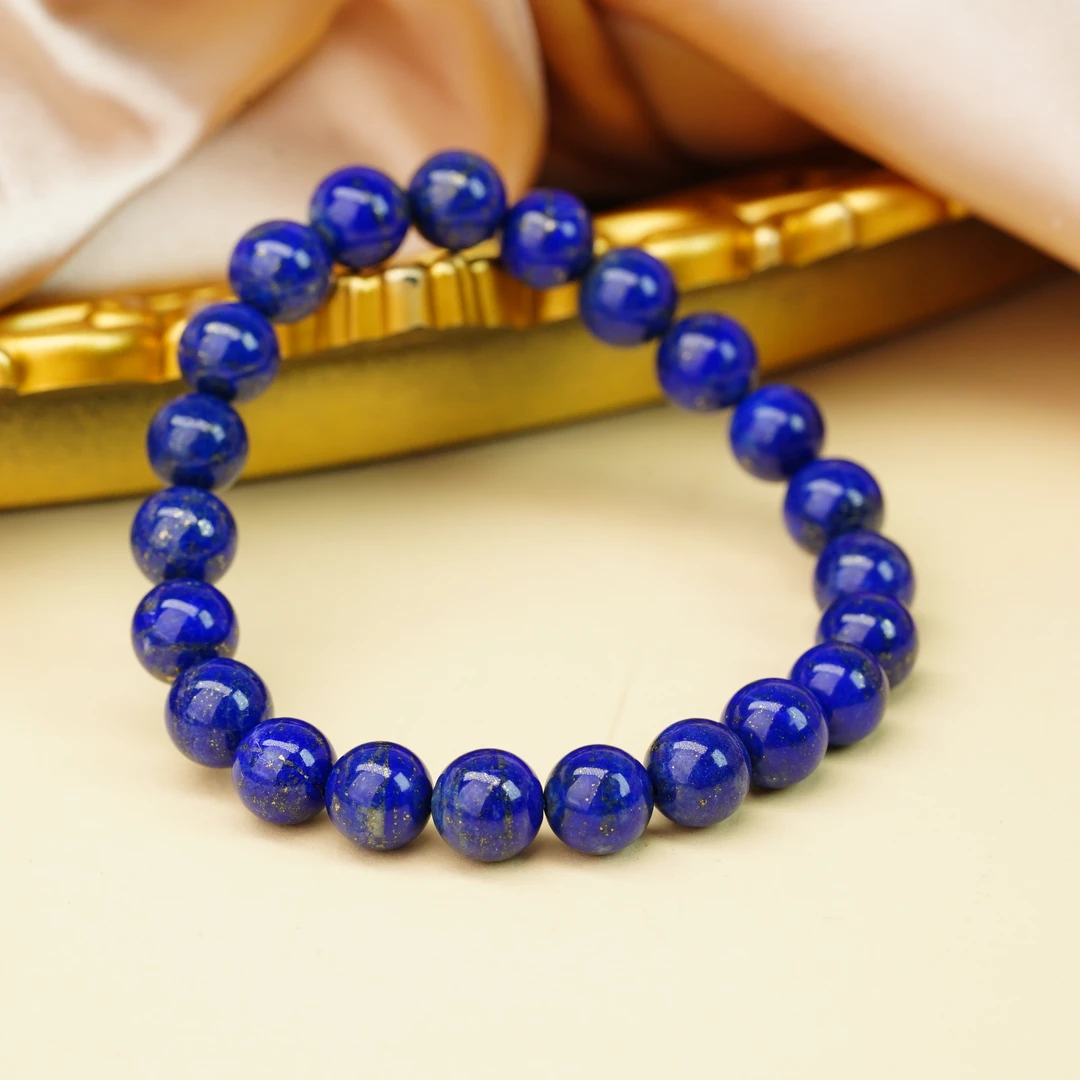 【小北好物】青金石单圈手串尺寸约8mm+【多样性发一件】2QL01X1344