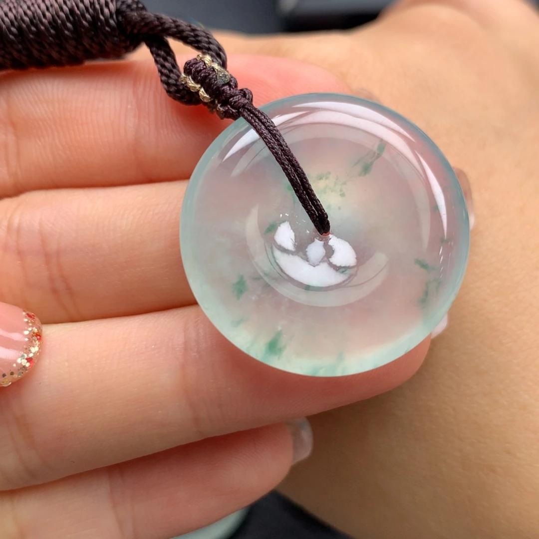 翡翠未镶嵌颈饰翡翠饰品29-6.2