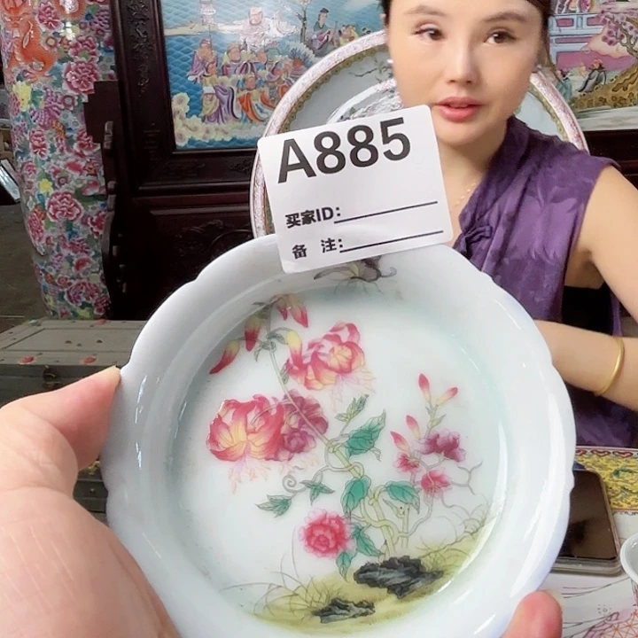 摆件景德镇高温陶瓷A885