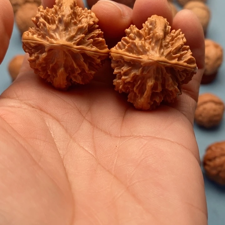 文玩核桃把件文玩精品手捻花王元