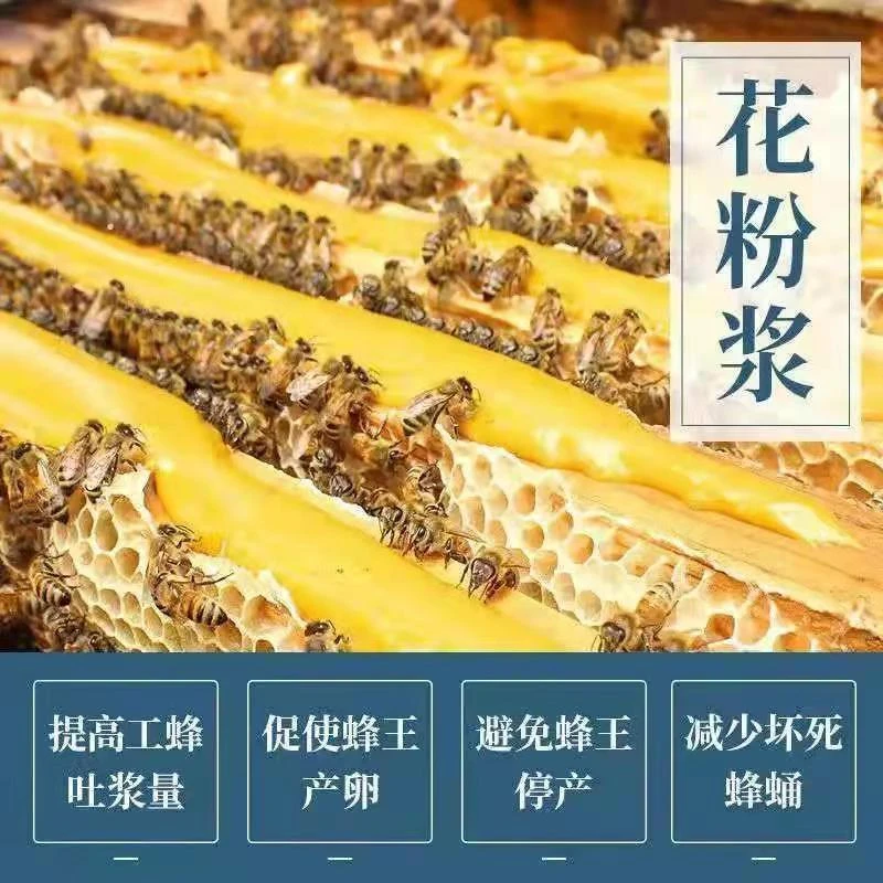 蜜蜂花粉浆花粉饲料中蜂专用喂蜜蜂蜜蜂100000只窝花粉喂蜜蜂