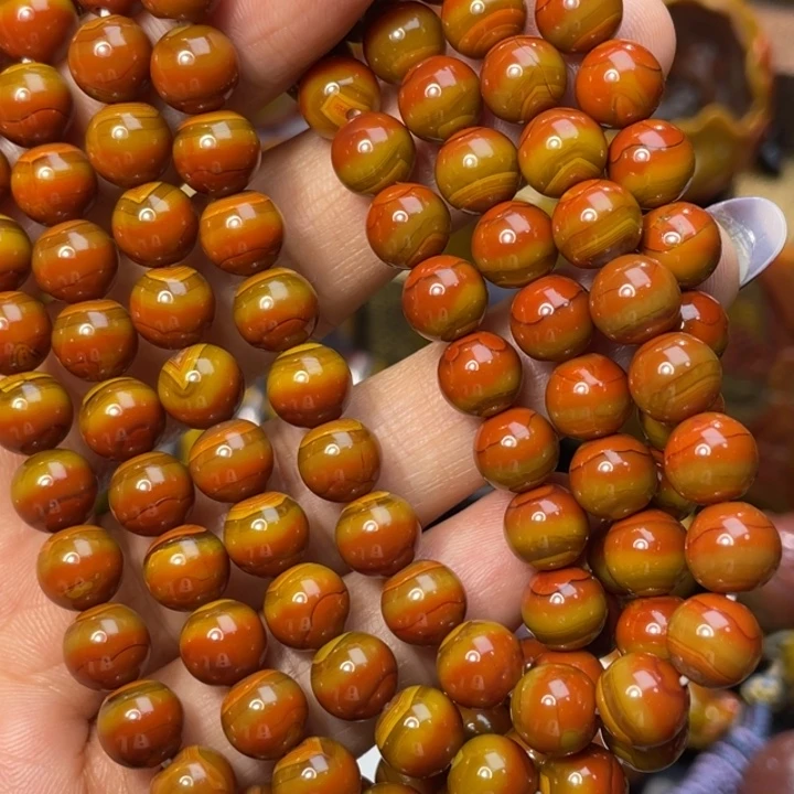 玛瑙/玉髓未镶嵌珠宝奇石收藏红黄大尺寸