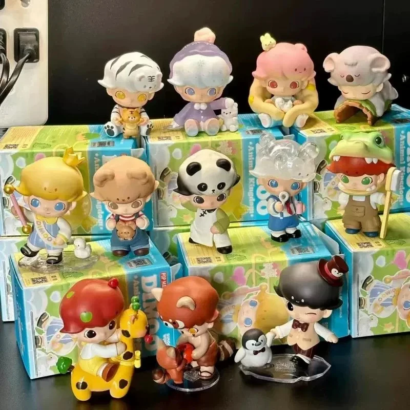 POPMA玛特T泡泡DIMOO动物王国手办盲盒潮玩公仔礼物摆件