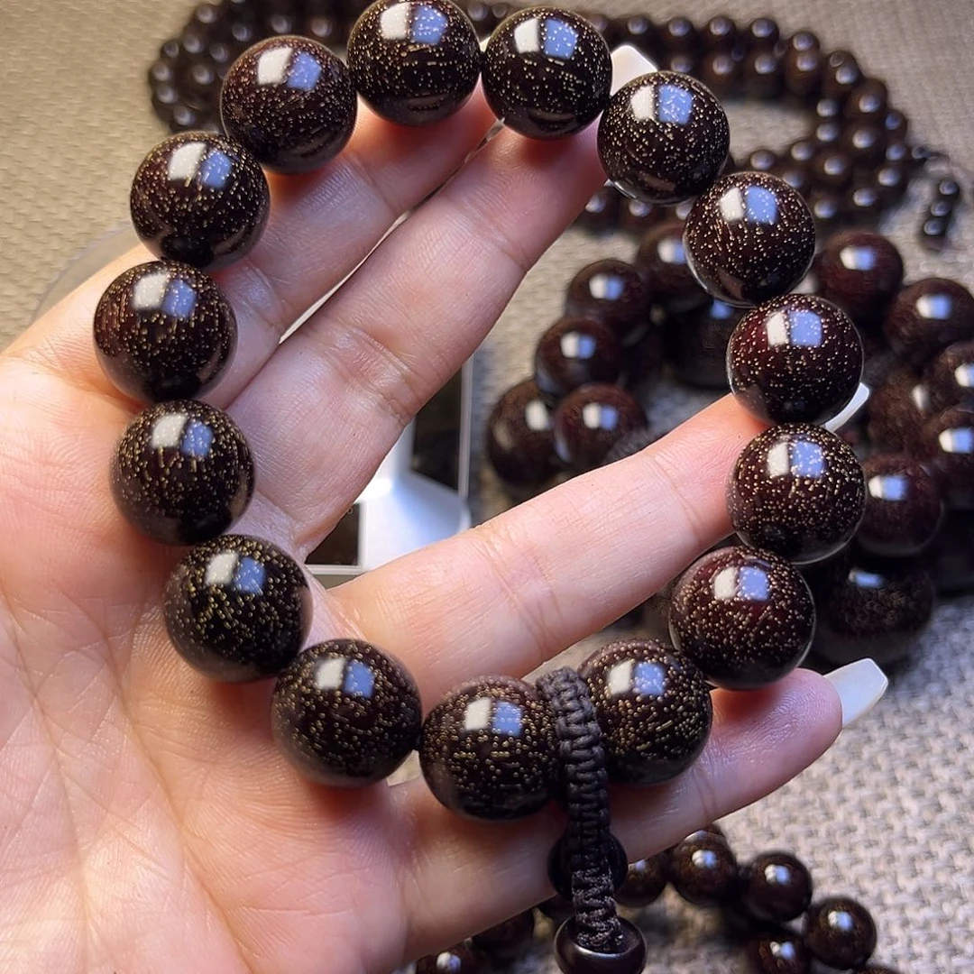 檀香紫檀（小叶紫檀）1.5 15颗爆星