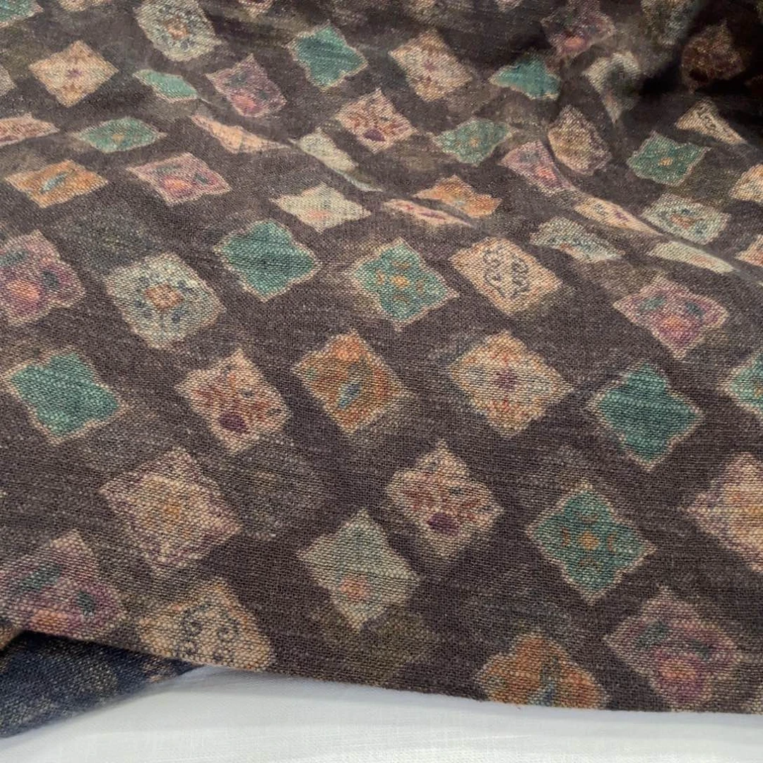 麻1米双层加厚香云亚麻棉