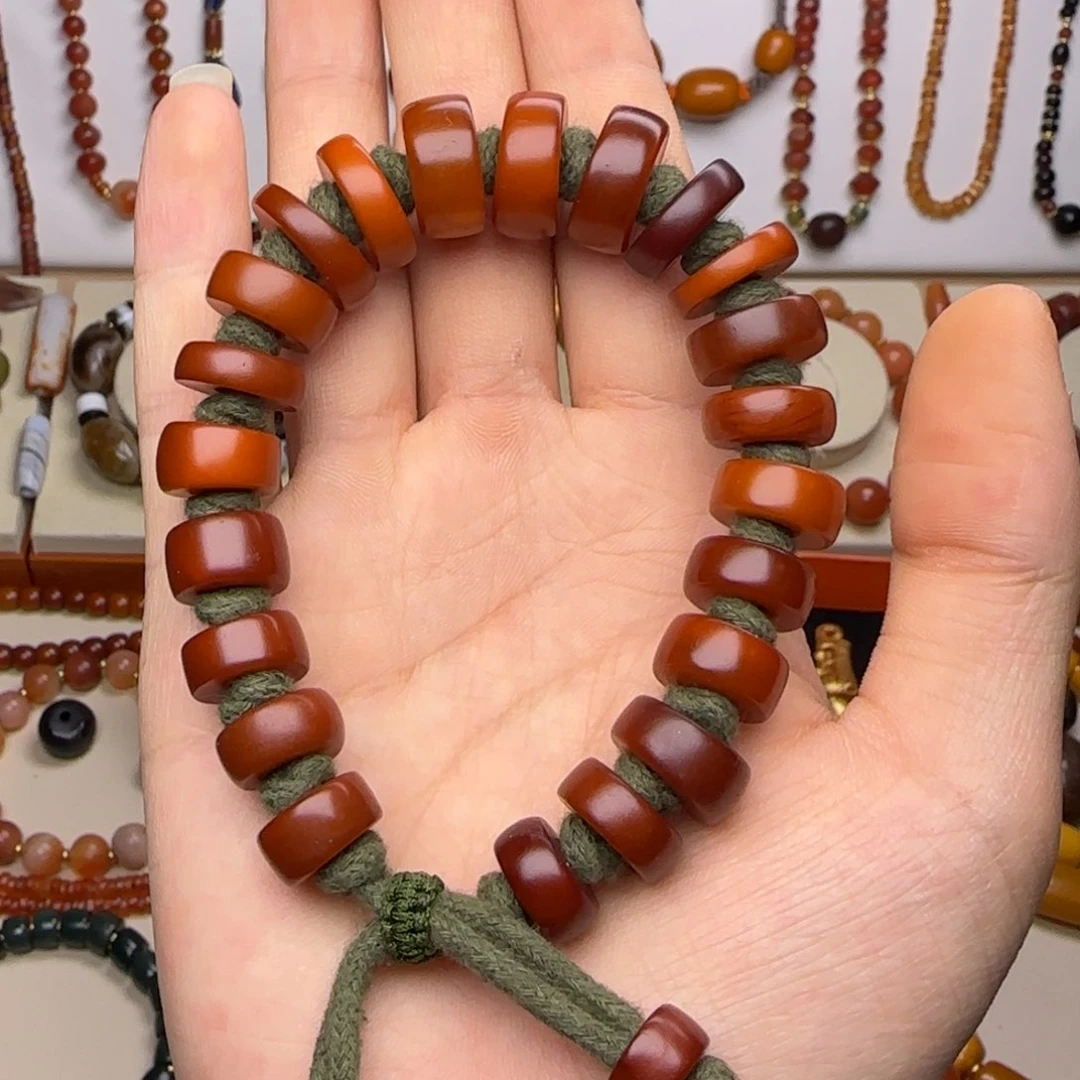 蜜蜡手链未镶嵌gffuhedigggff